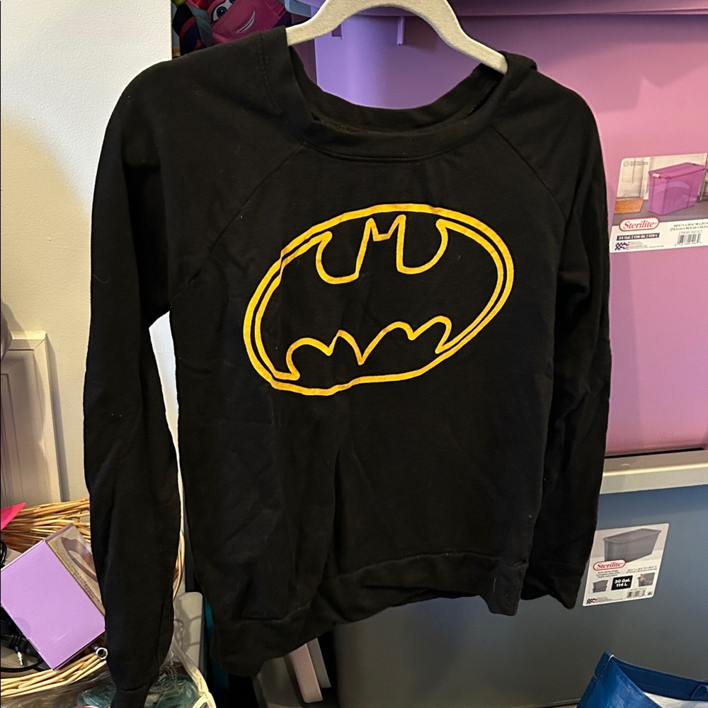 Batman Black and White Logo Apparel